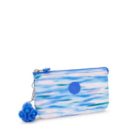 KIPLING Large purse Female Diluted Blue Creativity L
