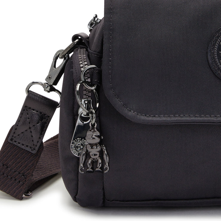 Kipling Small Crossbody Female Rich Black Danita