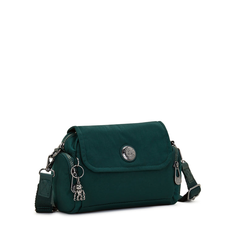 Kipling Small Crossbody Female Deepest Emerald Danita