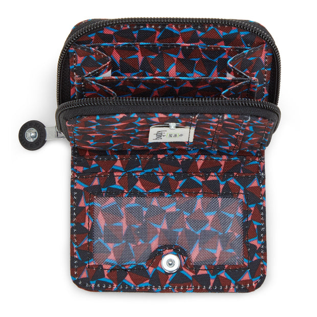 Kipling Small Wallet Female Happy Squares Tops