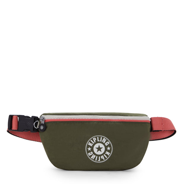 KIPLING Small Waistbag Unisex Strong Moss Ce Fresh Lite