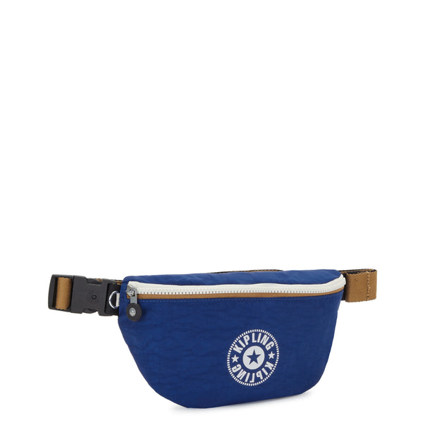Kipling Small Waistbag Unisex Deep Sky Blue C Fresh Lite