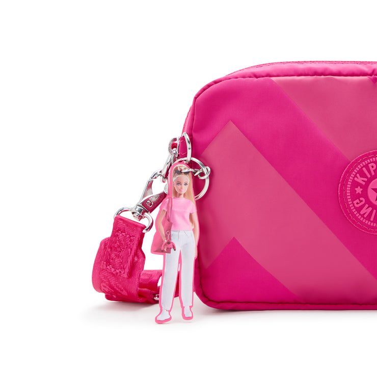 KIPLING Barbie™ Milda Crossbody Bag With Detachable and Adjustable Shoulder Straps Female Power Pink Milda