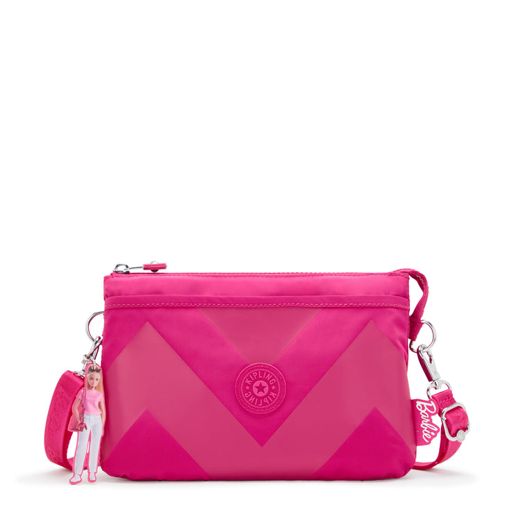 KIPLING Barbie™ Riri Crossbody Bag With Detachable And Adjustable Shoulder Straps Female Power Pink Riri