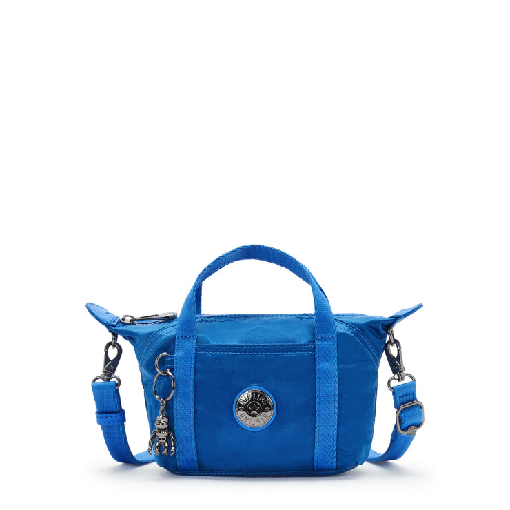 KIPLING Small Crossbody Bag With Removable Strap Female Satin Blue Art
