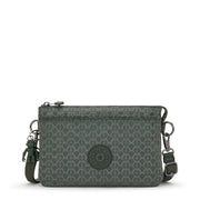 KIPLING Small Crossbody (With Removable Strap) Female Sign Green Embosse Riri