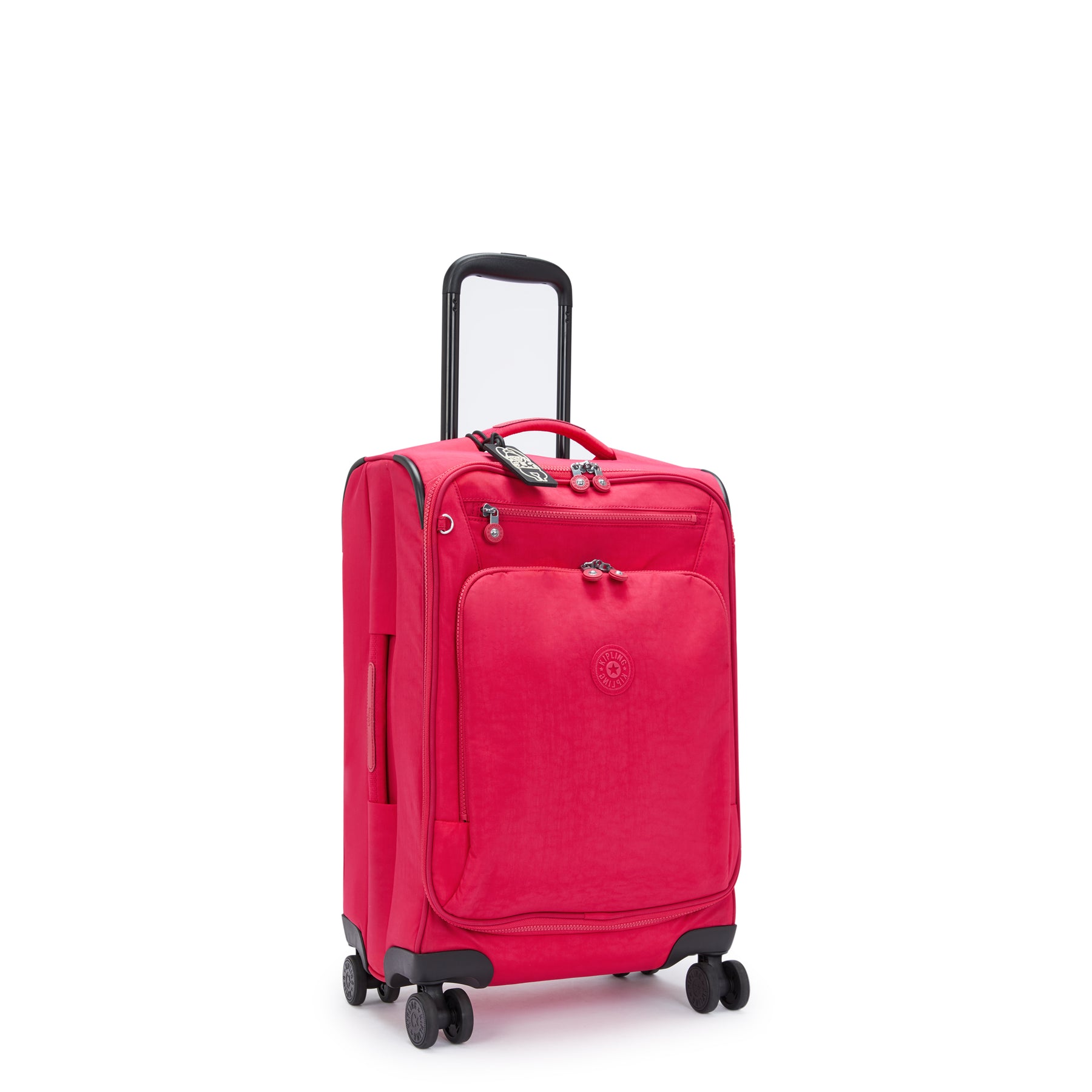 KIPLING Small cabin size spinner Female Confetti Pink New Youri Spin S