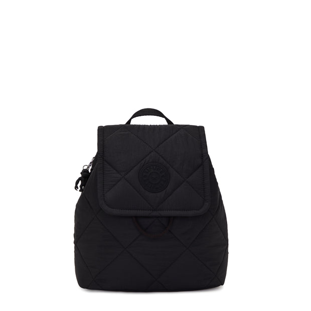 KIPLING Small Backpack Female Cosmic Black Quilt Adino