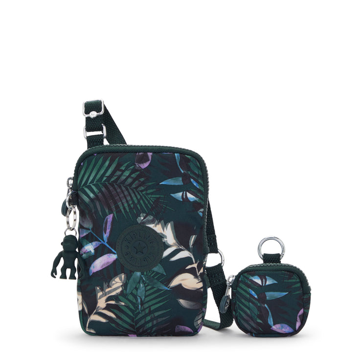 Kipling Phone Bag (With Extra Pouch) Female Moonlit Forest Elvin