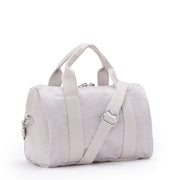 KIPLING Medium handbag (with detachable shoulderstrap) Female Gleam Silver Bina M