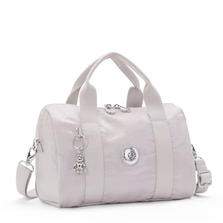 KIPLING Medium handbag (with detachable shoulderstrap) Female Gleam Silver Bina M  -  I7571-K6G