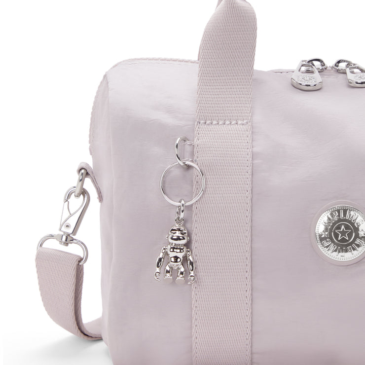 KIPLING Medium handbag (with detachable shoulderstrap) Female Gleam Silver Bina M