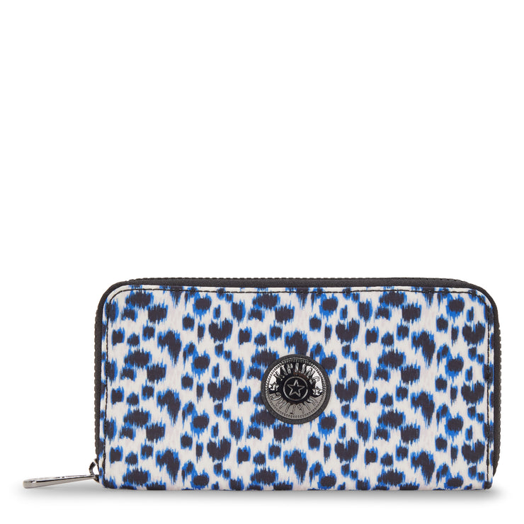 KIPLING Large Wallet Female Curious Leopard New Imali