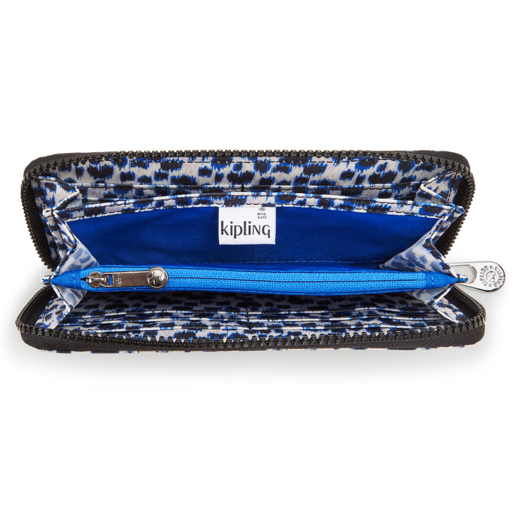 KIPLING Large Wallet Female Curious Leopard New Imali  -  I7577-1HZ