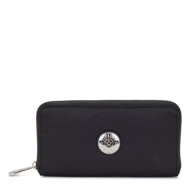 KIPLING Large Wallet Female Nocturnal Satin New Imali
