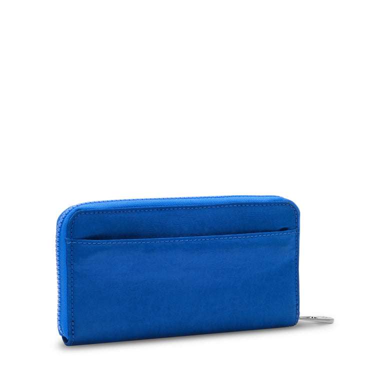 KIPLING Large Wallet Female Satin Blue New Imali  -  I7577-S9H