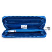 KIPLING Large Wallet Female Satin Blue New Imali  -  I7577-S9H