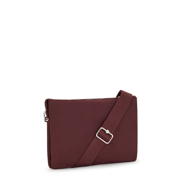 Kipling Small Crossbody (With Removable Strap) Female Deep Aubergine Riri L