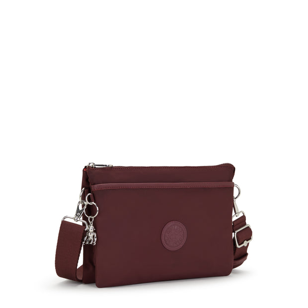 Kipling Small Crossbody (With Removable Strap) Female Deep Aubergine Riri L