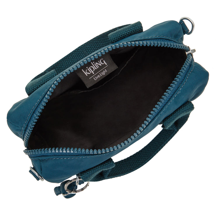 Kipling Small Handbag (With Detatchable Straps) Female Cosmic Emerald Bina Mini