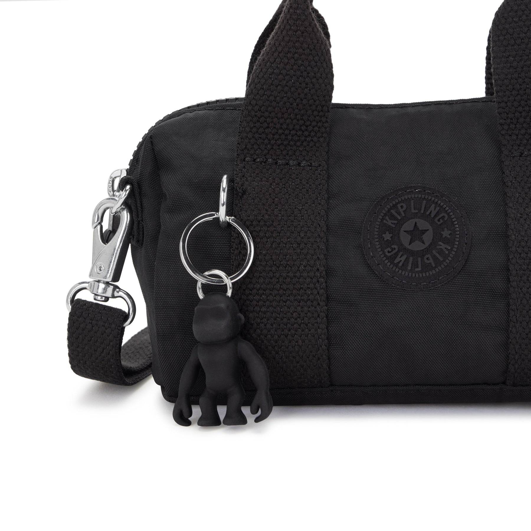 Kipling Small Handbag (With Detatchable Straps) Female Black Noir Bina