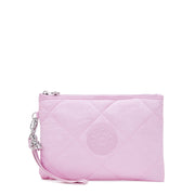 KIPLING Large Flat Pouch (with wristlet) Female Blooming P Qlt Fancy