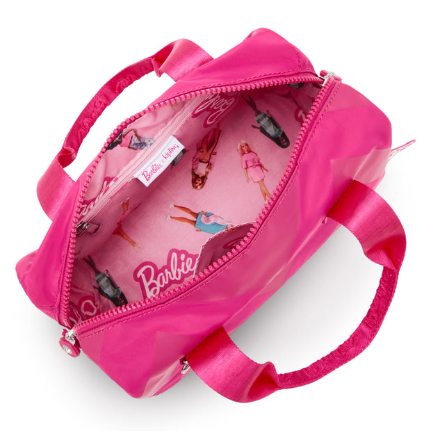 KIPLING Barbie™ Medium Handbag With Detachable And Adjustable Shoulder Straps Female Power Pink Bina M