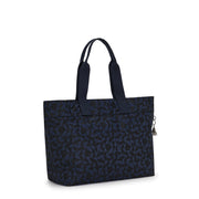 Kipling Large Tote Female Endless Navy Jacquard Colissa