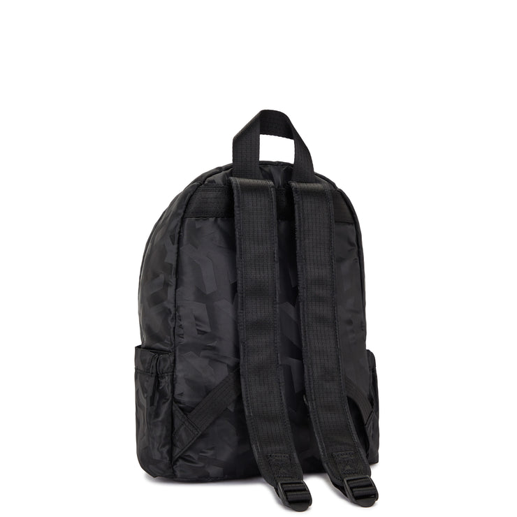 Kipling Medium Backpack Female Black 3D K Jacquard Delia  -  I7720-2NW