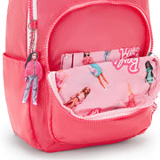 Kipling Small Backpack (With Laptop Protection) Female Lively Pink Seoul S