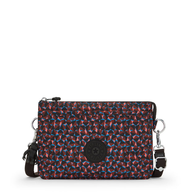 KIPLING Small Crossbody (With Removable Strap) Female Happy Squares Riri