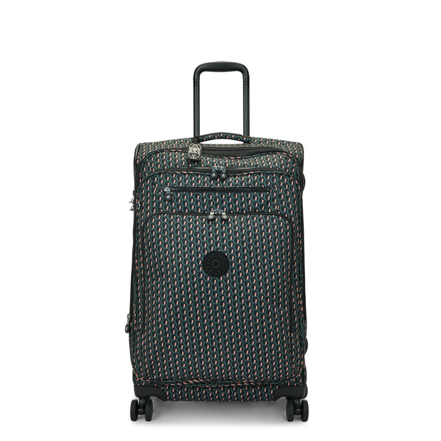 KIPLING Medium Expandable Spinner Female 3D K Pink New Youri Spin M