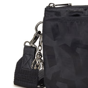 Kipling Small Crossbody (With Removable Strap) Female Black 3D K Jacquard Riri