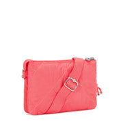 Kipling Small Crossbody Female Cosmic Pink Quilt Riri  -  I7824-66U