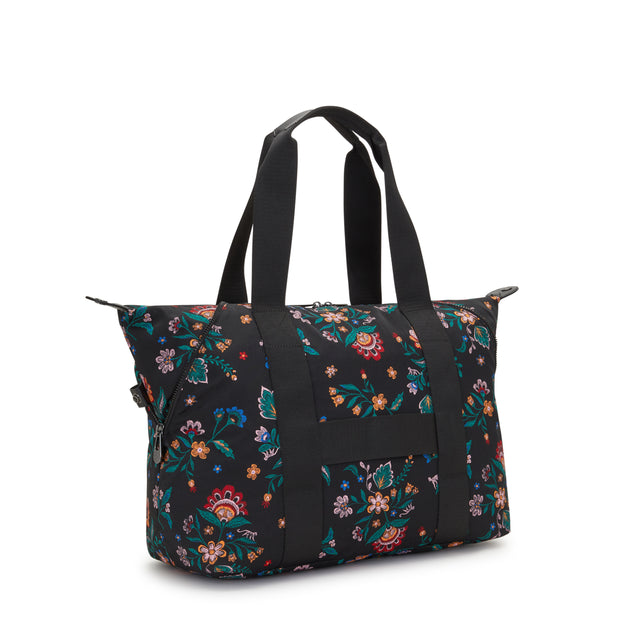 Kipling Large Tote Female Frida Kahlo Floral Art M