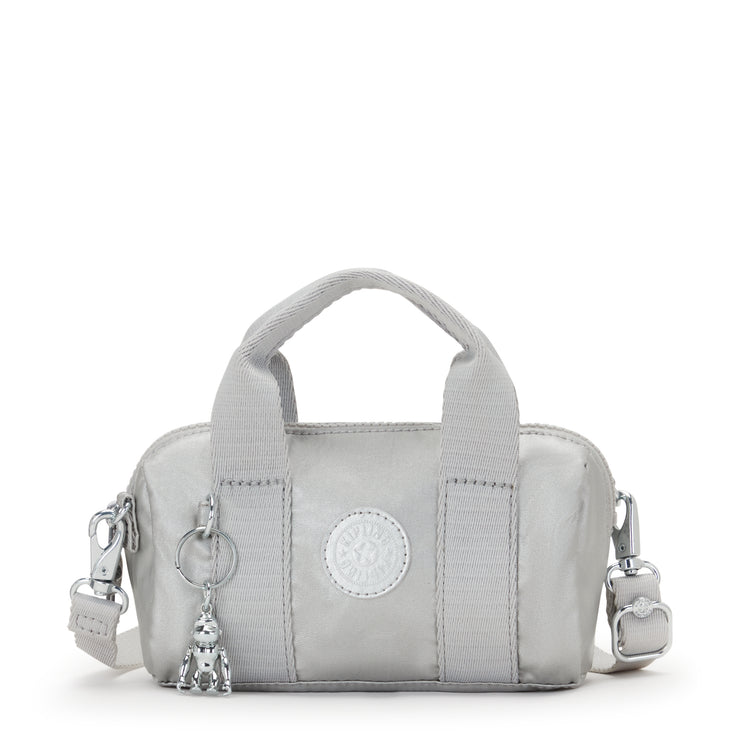 KIPLING Small Handbag (With Detatchable Straps) Female Bright Metallic Bina Mini