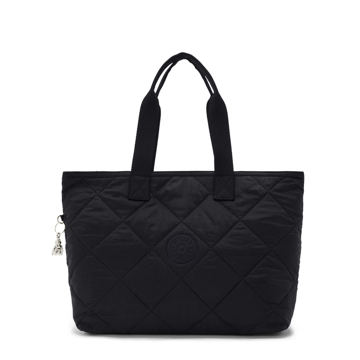 KIPLING Large Tote with Laptop Compartment Female Cosmic Black Ql Colissa