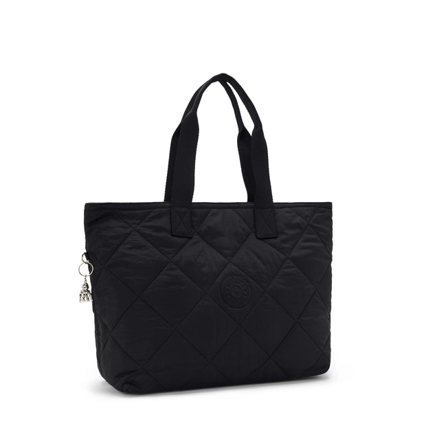 KIPLING Large Tote with Laptop Compartment Female Cosmic Black Ql Colissa