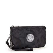 Kipling Extra Large Purse (With Wristlet) Female Black 3D K Jacquard Creativity Xl