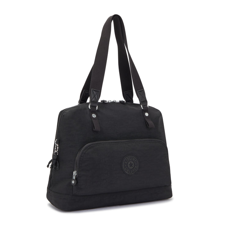 Kipling Large Shoulderbag Female Black Noir Linza