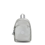 KIPLING Small Backpack Female Bright Metallic New Delia Compact