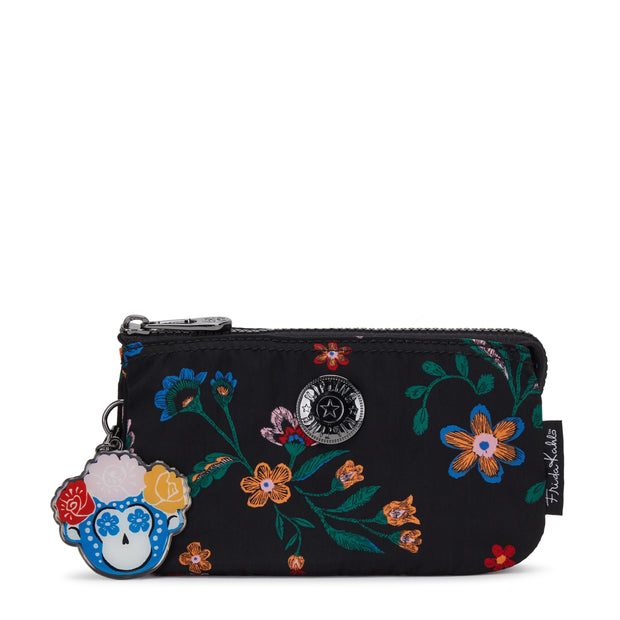 KIPLING Large Purse Female Frida Kahlo Floral Creativity L