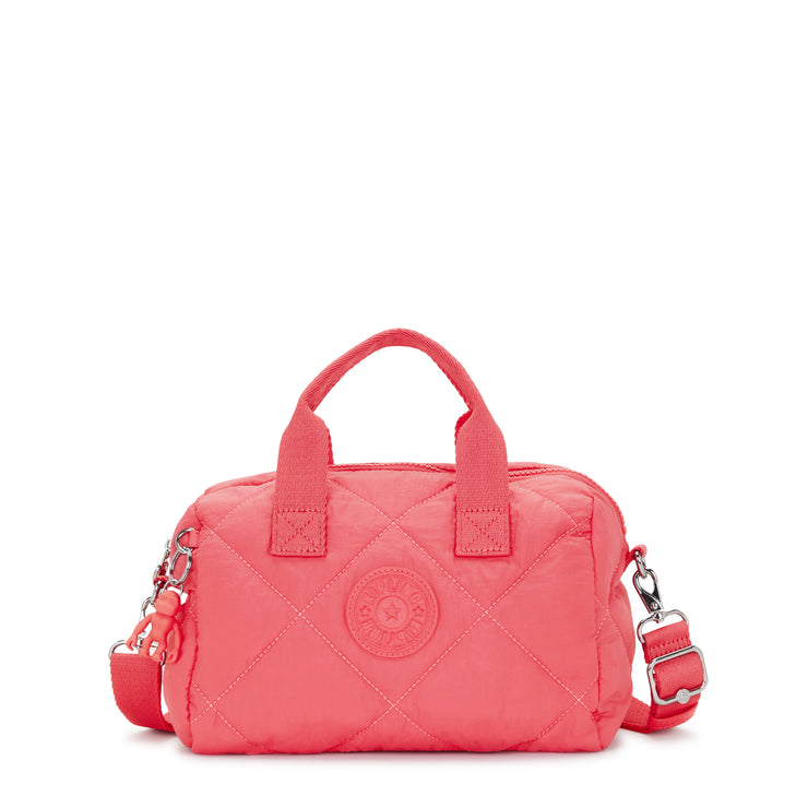 KIPLING Medium Handbag (With Detachable Shoulderstrap) Female Cosmic Pink Quilt Bina M