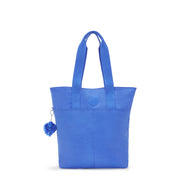 KIPLING Large Tote With Laptop Compartment Female Havana Blue Hanifa