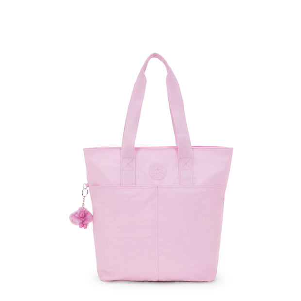 KIPLING Large Tote With Laptop Compartment Female Blooming Pink Hanifa