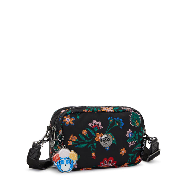 Kipling Small Crossbody Female Frida Kahlo Floral Milda