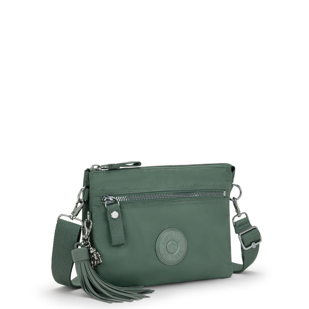 Kipling Small Crossbody (With Removable Strap) Female Misty Olive Riri L