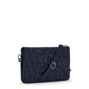Kipling Small Crossbody (With Removable Strap) Female Endless Navy Jacquard Riri