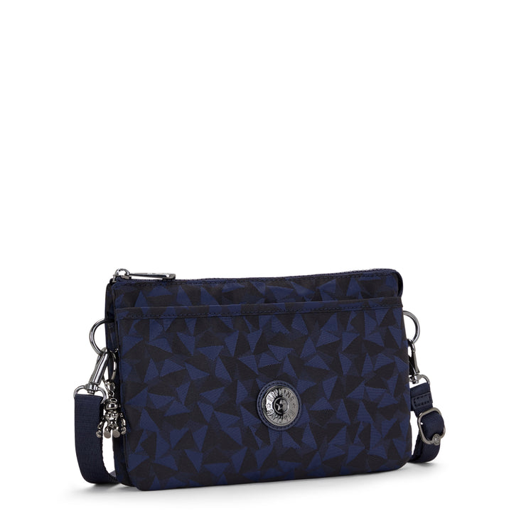 Kipling Small Crossbody (With Removable Strap) Female Endless Navy Jacquard Riri