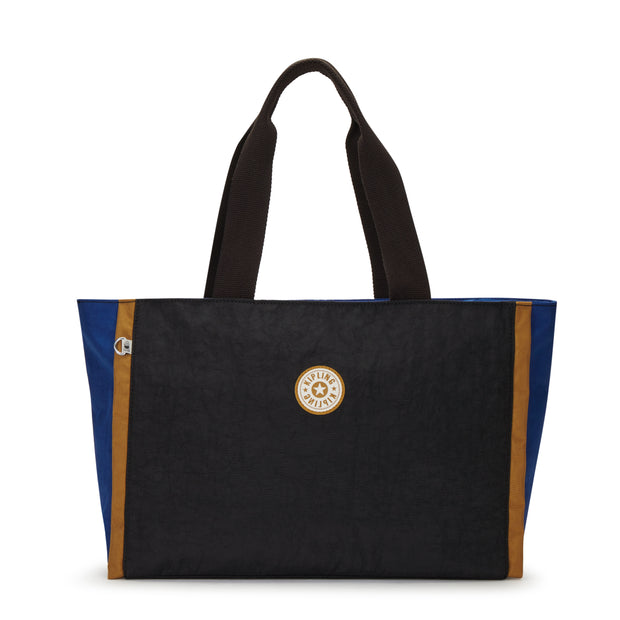 KIPLING Large Tote Female Duo Blue Beige Nalo